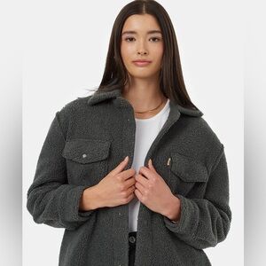 TENTREE Women's Green Sherpa Jacket